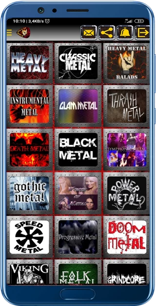 Heavy Metal Rock Radio screenshot